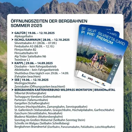 Scharler Mit Silvretta Card Apartment
